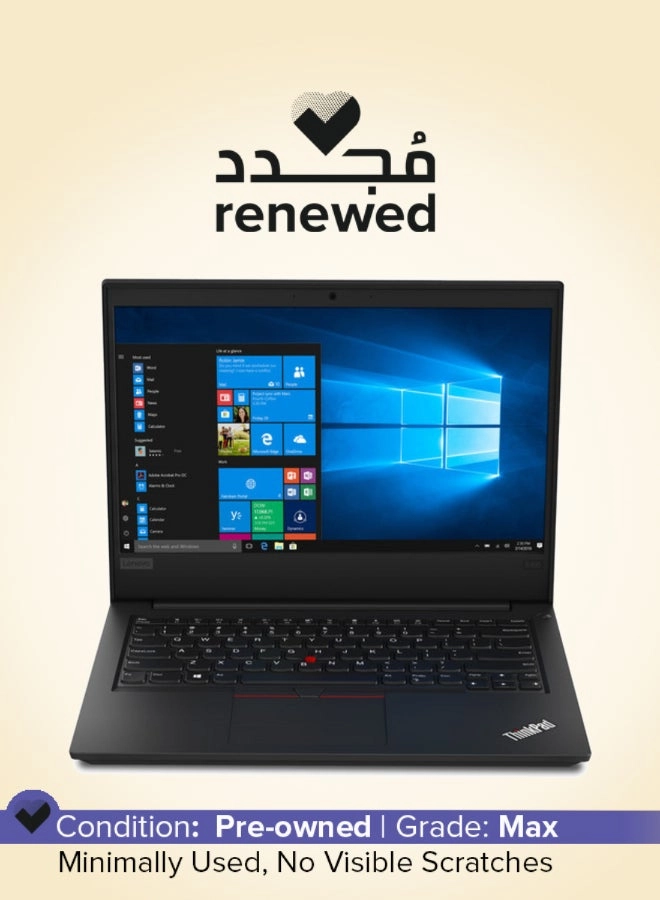 (Refurbished) Lenovo ThinkPad E495 20NE0002US - 14'' Ryzen 5 3500U 8GB DDR4 256GB SSD