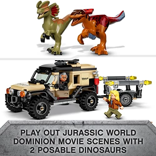Jurassic World Pyroraptor & Dilophosaurus Transport (76951)