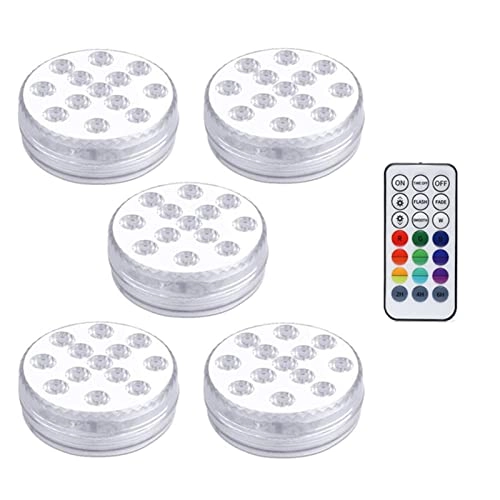 Underwater Submersible LED Lights - 13 LEDs IP68 USB Rechargeable