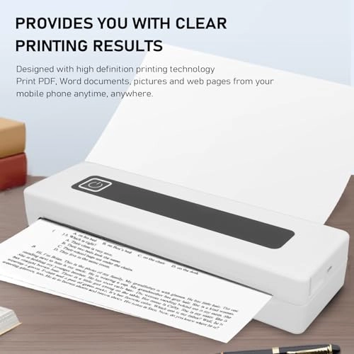 Portable Cordless Travel Printer - Thermal 210mm