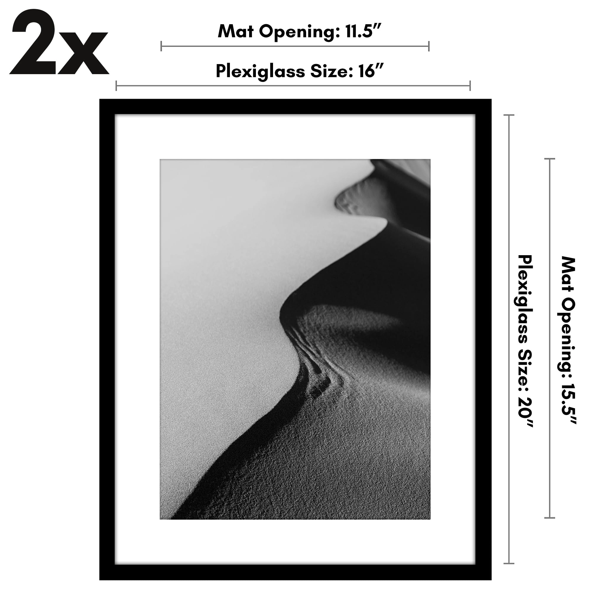 Front Loading Picture Frame - 16X20