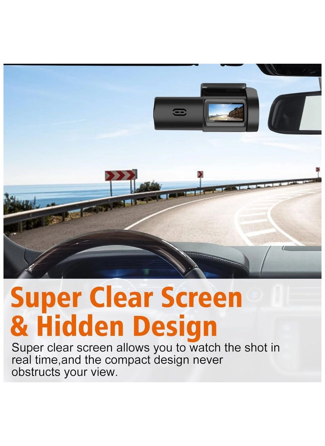 Dash Cam 1080 pixels