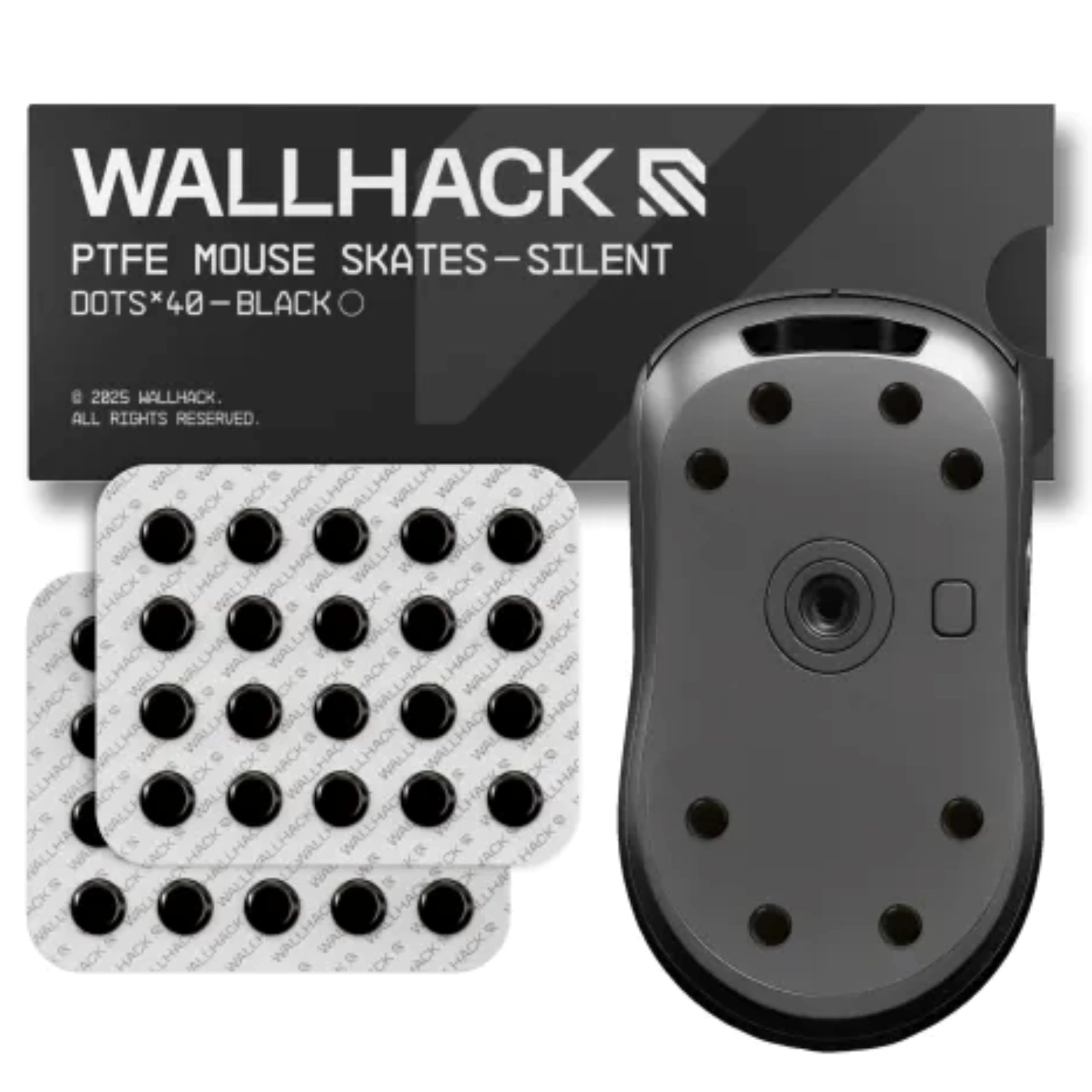 Mouse Skates - PTFE UHMW-PE Silent