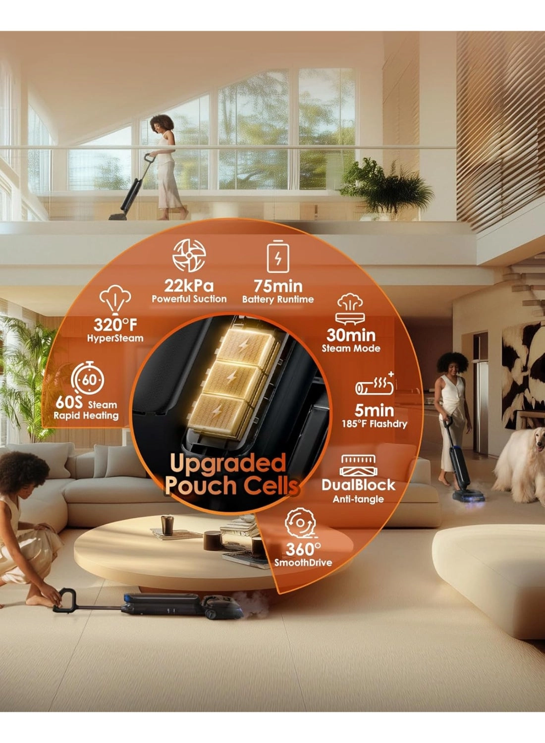 FLOOR ONE S9 Artist Steam