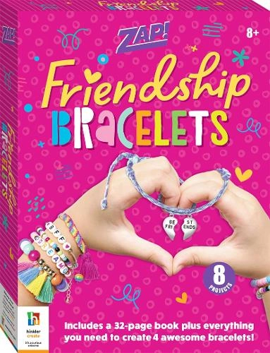 Hinkler Books Zap! Friendship Bracelets - Lisa Mallett-Zimmerman 32 pages