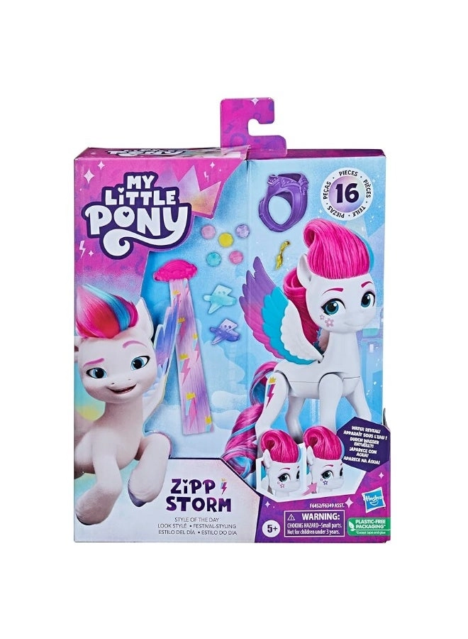Zipp Storm Hair Styling Doll - Style of the Day 5.5-INCH Ages 5+