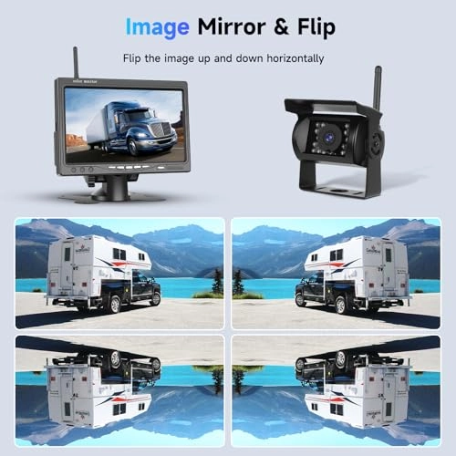 Wireless Reverse Camera Kit - IR Night Vision Wireless 752 X 582 pixels