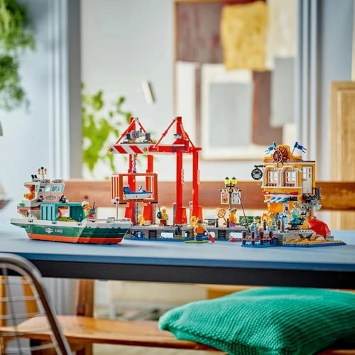 LEGO City Seaside Harbour with Cargo Ship (60422)