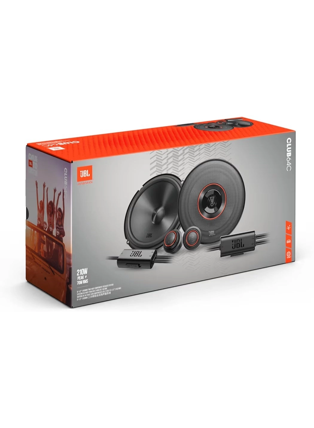 CLUB-64C - 2 channels 70W RMS