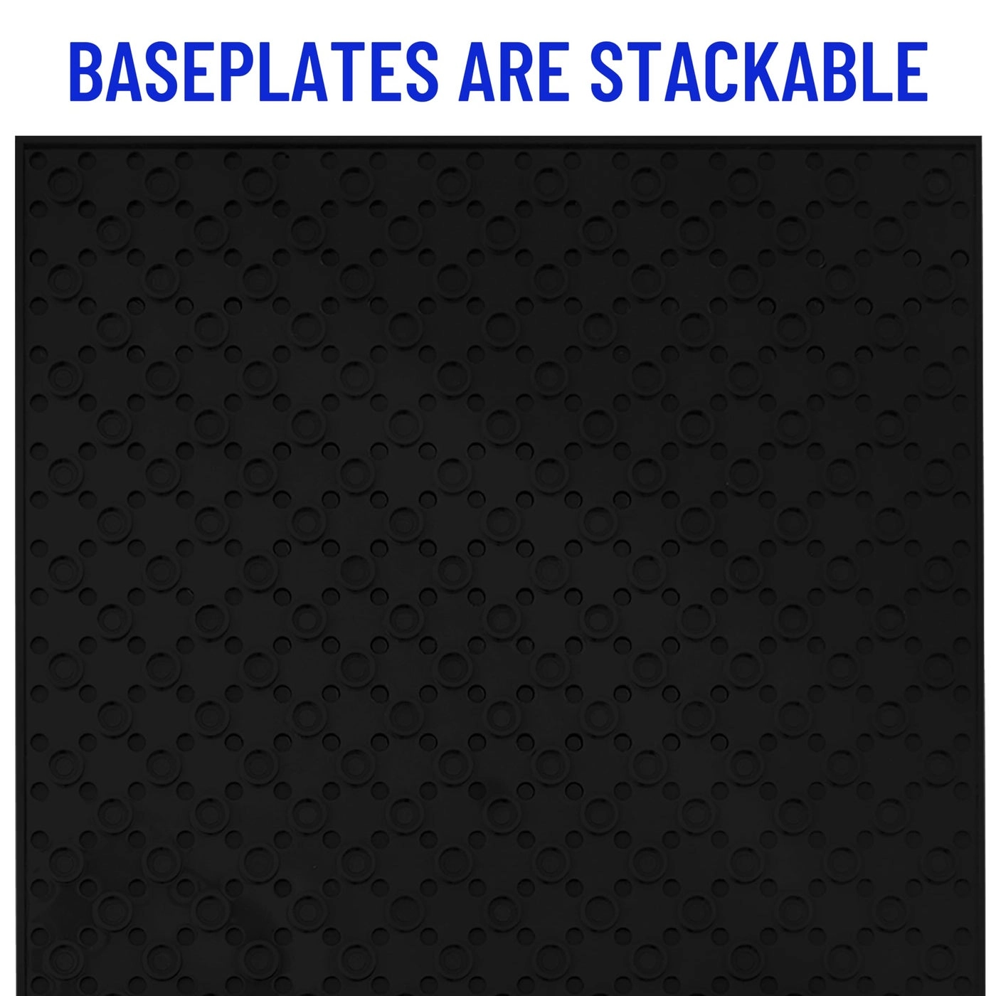 Stackable Baseplates - 4 pcs
