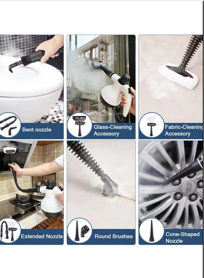 Portable Professional Steam High Pressure Cleaner - Handheld 247cm power cord