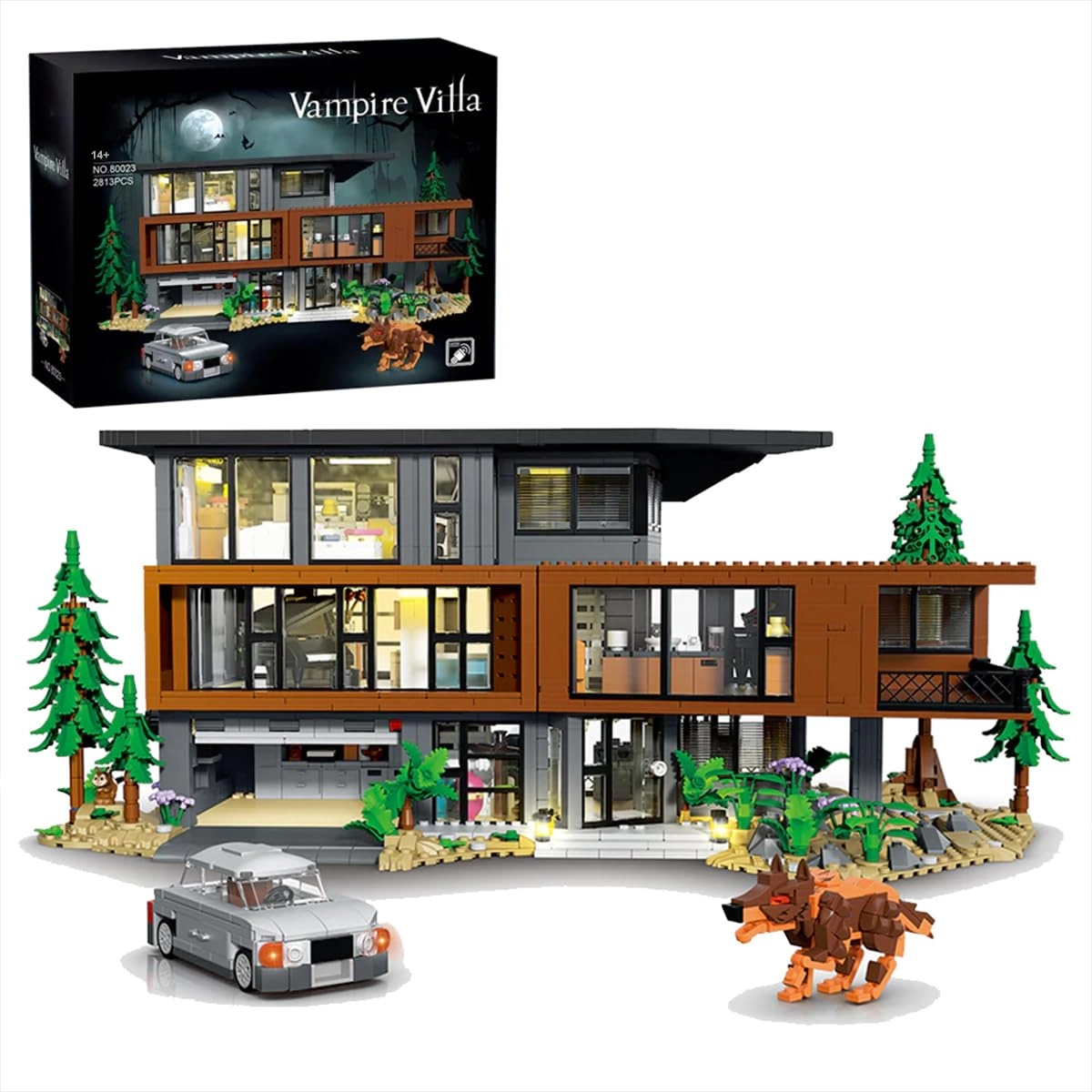 Falagil Hunter Vampirers - 2318 pieces LED lighting