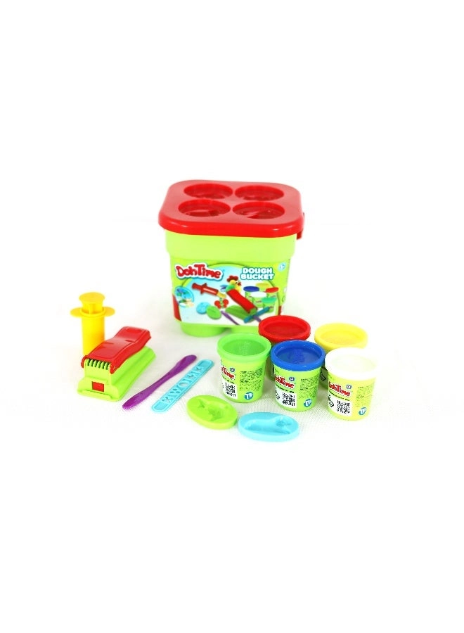 DohTime Beach Creation Bucket - 425.0grams Multicolor