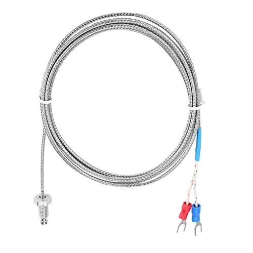 M6 Screw Fine Thread Type K Thermocouple - 0-400℃ 5M