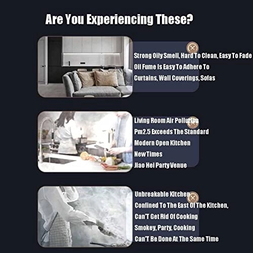 Mini Desktop Cooker Hood - 2 Cubic Meters Per Minute