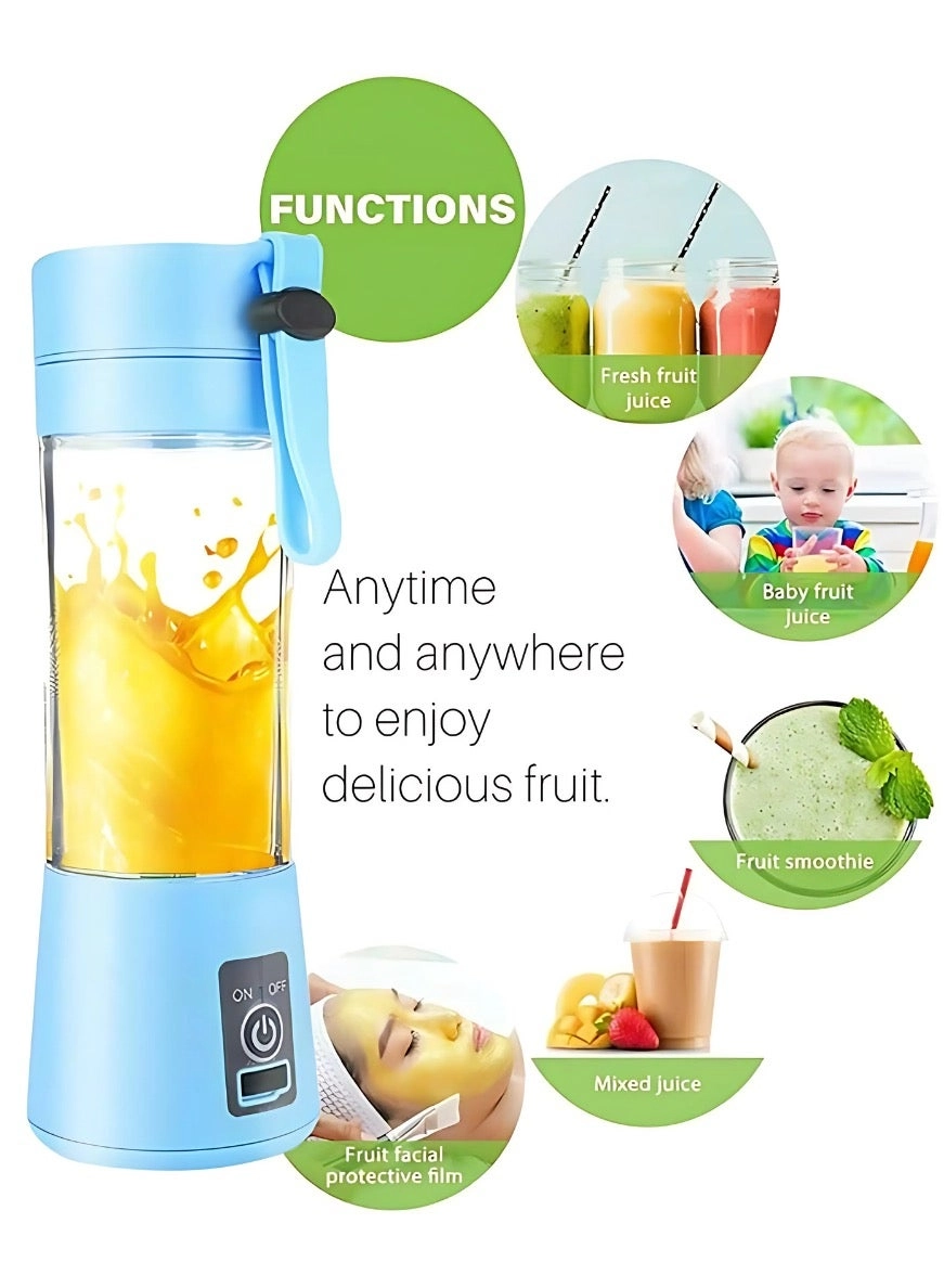 Personal Size Blender - USB Rechargeable Stainless Steel Blades