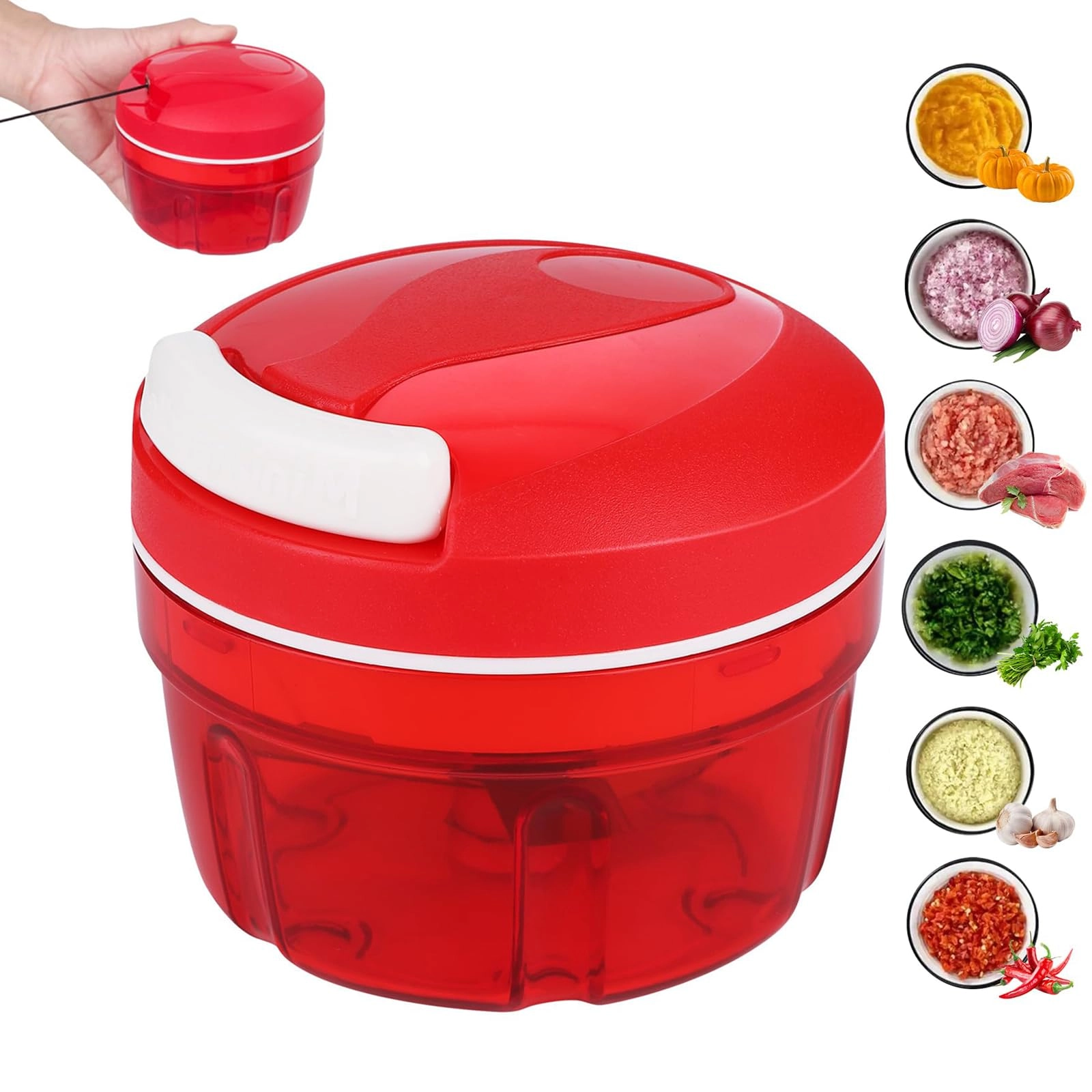 VIQIHEOE Onion Chopper - 300ml
