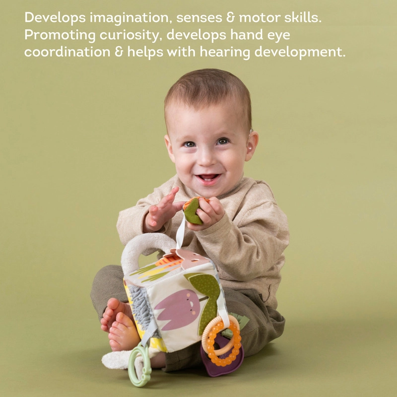 Urban Garden Activity Cube - Suitable for 0 month & above