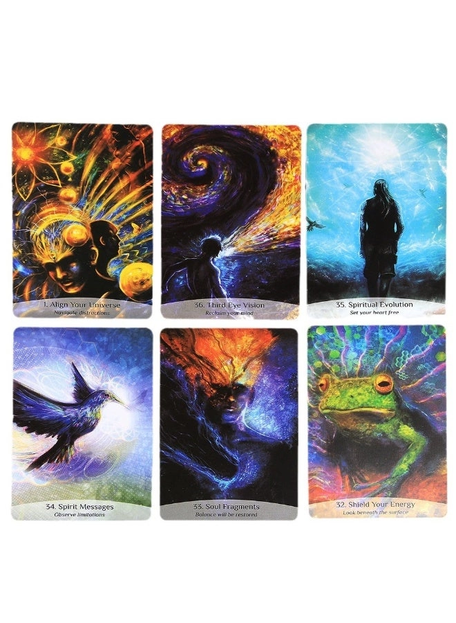 Sacred reading oracle cards