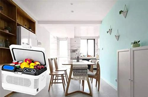 mini portable refrigerator - digital thermostat dual-use