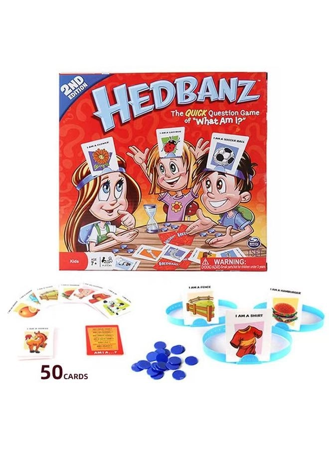 Hedbanz - What Am I Guess Who I Am Card Game