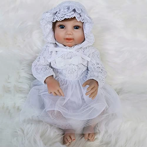 Rebirth Baby Doll - 20 Inch Vinyl Cotton Body Blue Eyes