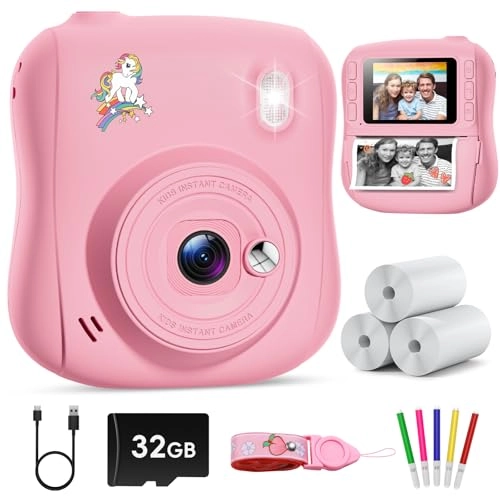 Kids Camera Instant Print - 32GB 14MP 1080P