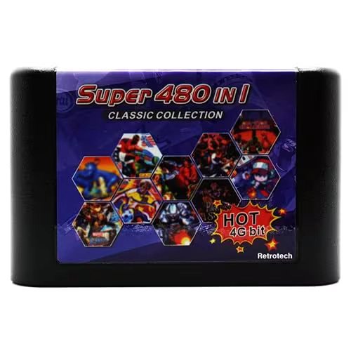 Super 480 in 1 Classic Collection | Sega Mega Drive