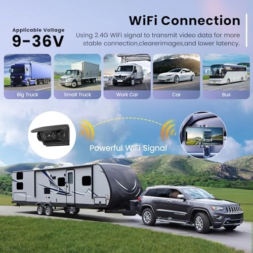 Reversing Camera - Night Vision WiFi 720P