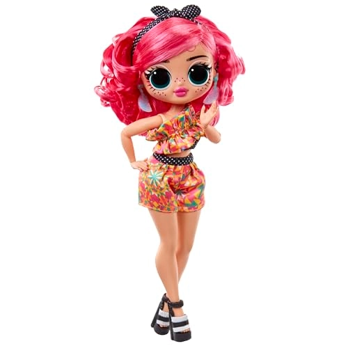 Pinky Pops Doll - Space-Themed Bright Pink Hair Ages 4+