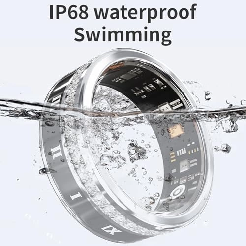 Smart Ring - Heart Rate Monitor Sleep Tracker Blood Pressure