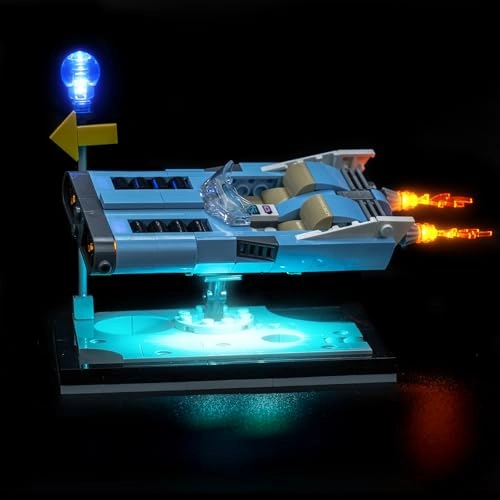 40789 Flying Moon Car - DIY LED Light Kit USB