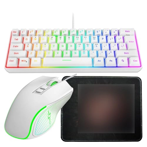 RGB Gaming Keyboard and Mouse Combo - Wired