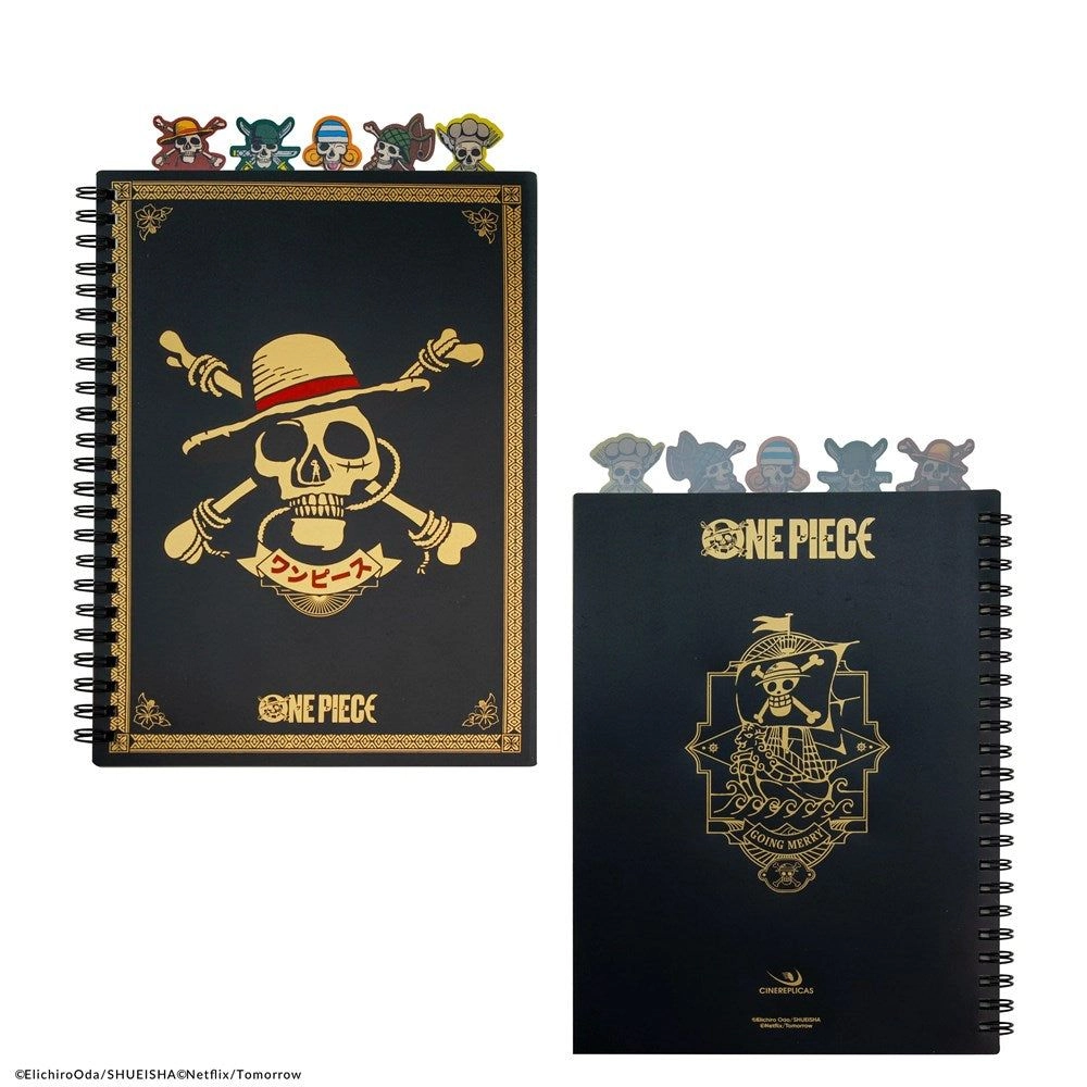 CINEREPLICA One Piece Notebook - Hardcover Straw Hat Pirates