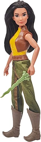 Raya Fashion Doll - 5 points of articulation long, brown hair Ages 3+