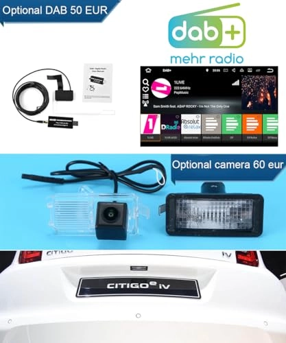 Android Car GPS Navigation + Rear View Camera - 9 inch 2+32GB FO-G7318A+7318