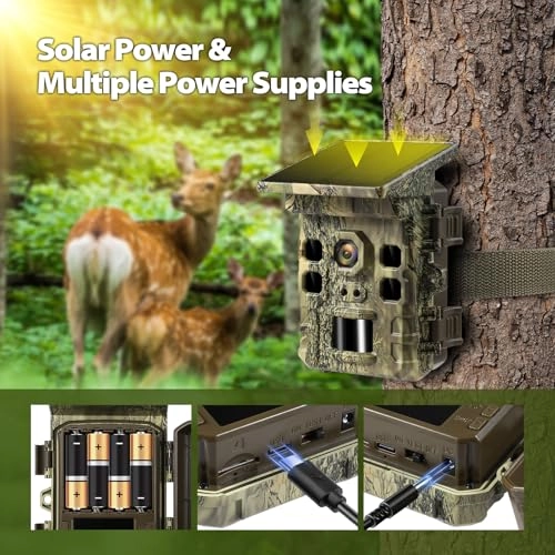 Solar Trail Camera - 32MP