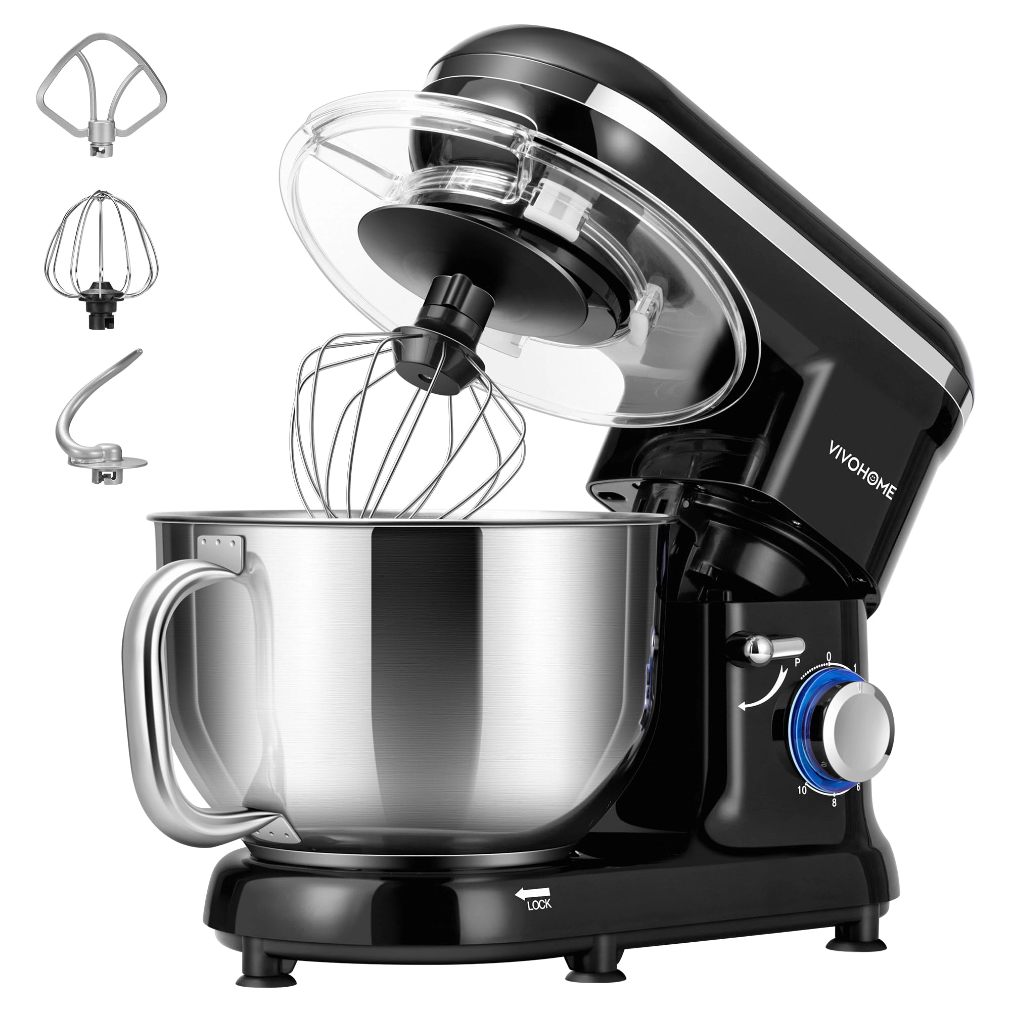 VIVOHOME Electric Stand Kitchen Food Mixer - 6 Quarts 660 watts