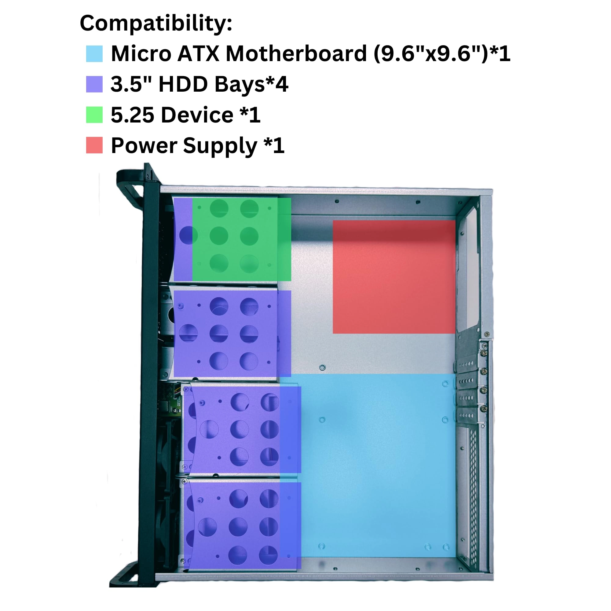 2U Server Chassis - Mid Tower