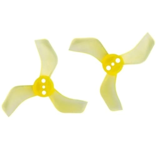 3-Blade Propellers - 4 Pairs 1.5 mm Clear Grey