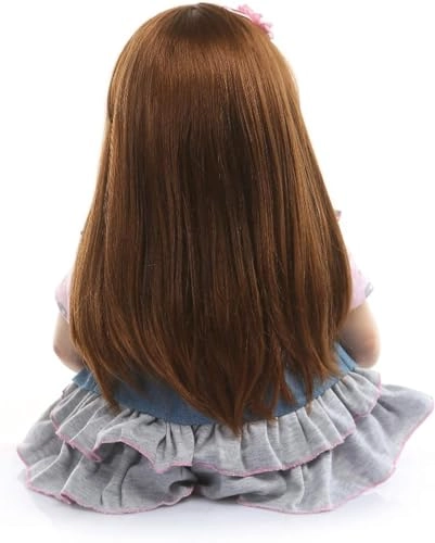 Reborn Baby Doll - 22 Inches / 55 cm Silicone Ages 3+