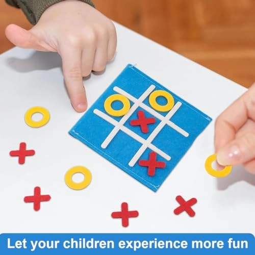 Tic Tac Toe Game - 3 Pcs Kid