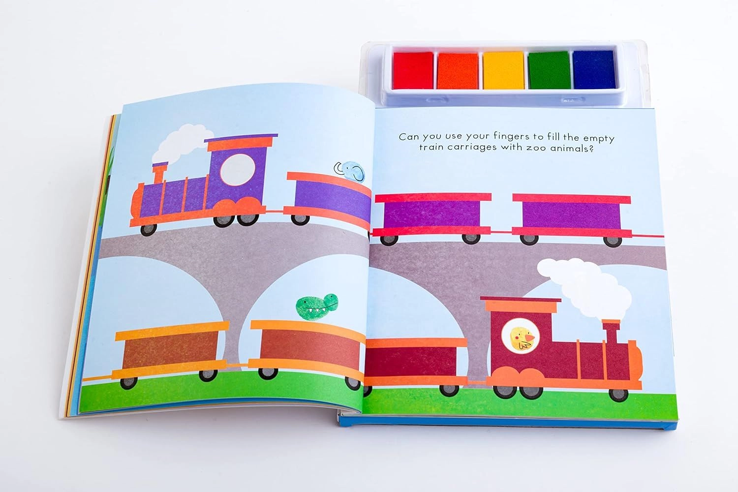 Picture Perfect Finger Prints - Multi Colour 3-5