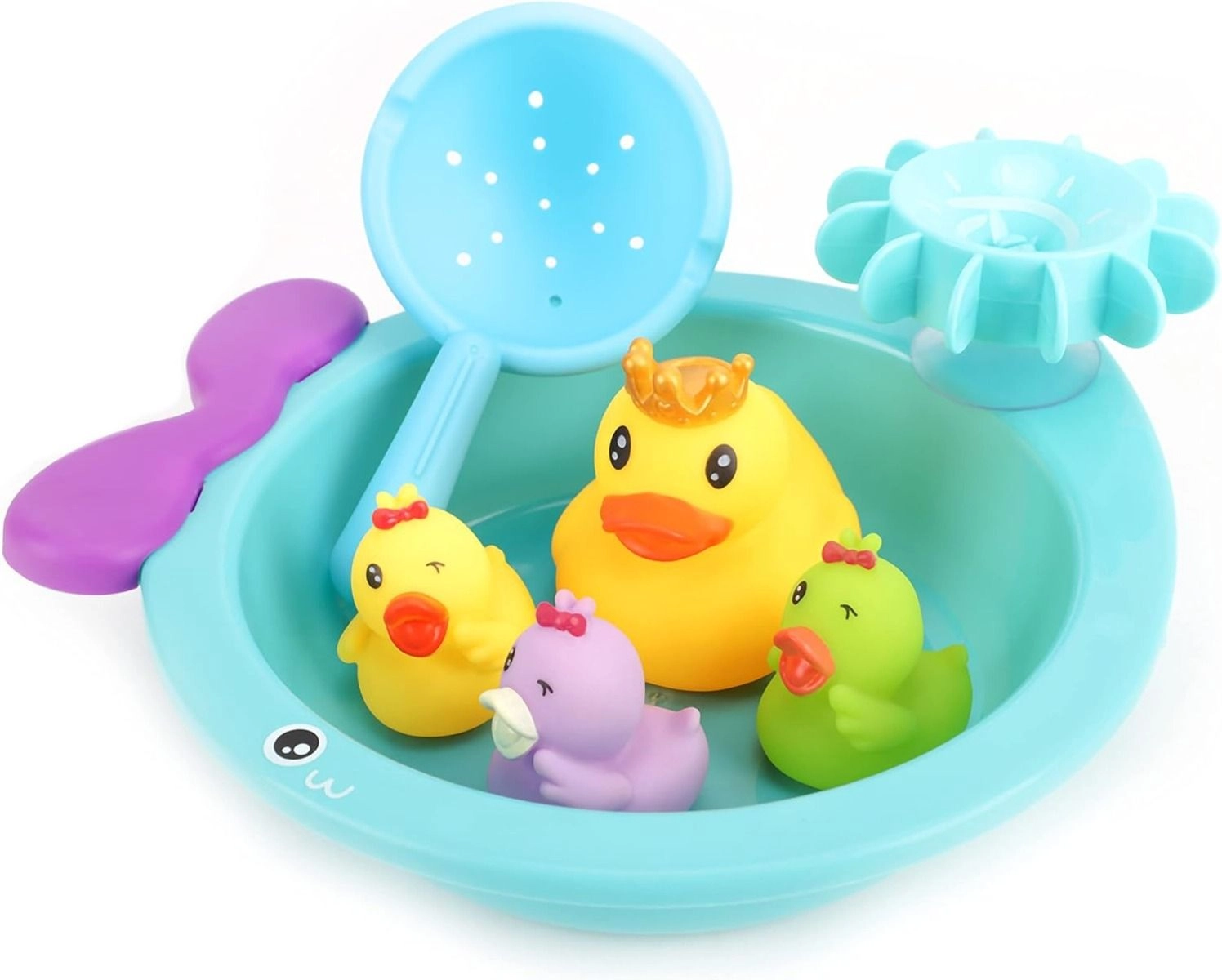 Mini Floating Duck - 4 Pieces Multi Colour
