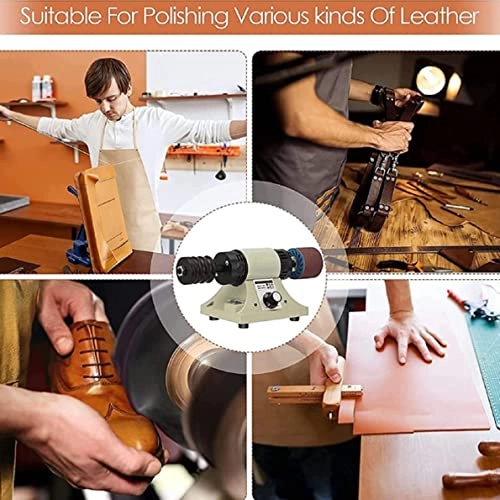 Leather Polishing Burnishing Machine