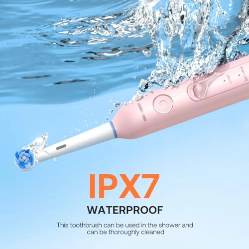 R2 - Rotating Electric Toothbrush 2 Packs 8 Brush Heads