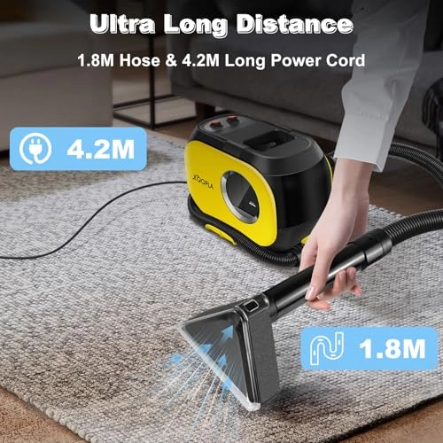 Portable Carpet Spot and Upholstery Cleaner - Spotless Cleaning 600 watts