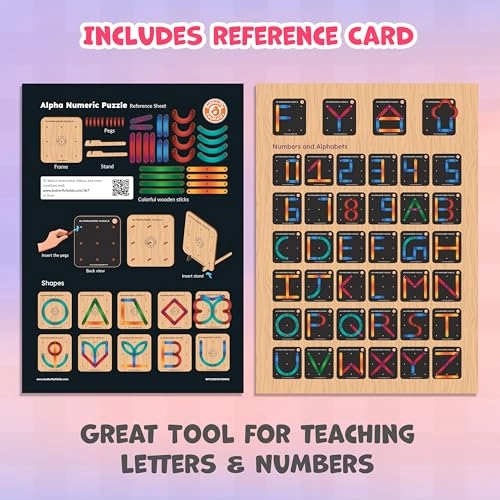 Wooden Alphabet Puzzle - 3 years and up 26 pieces