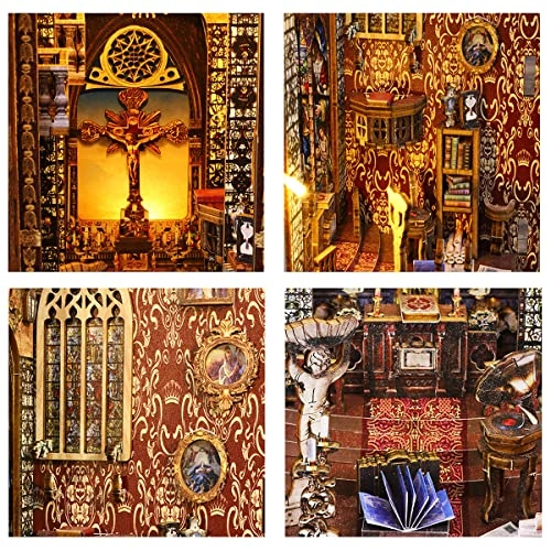 The covenant church - DIY 3D Wooden Puzzle LED Music Box