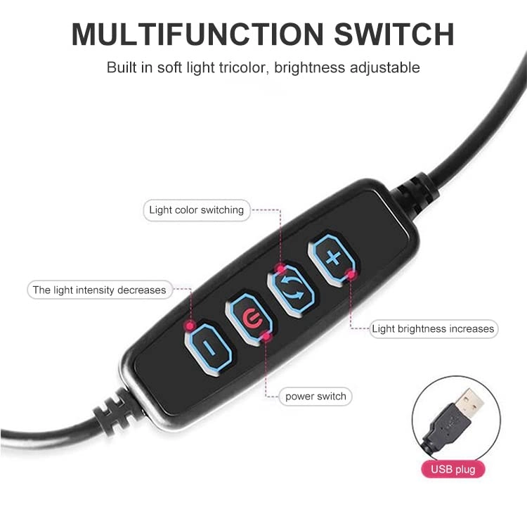 Selfie LED Ring Light - 6 inch